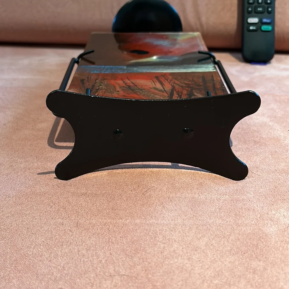 Red and Black Decorative Candle Holder - Picture 3 of 5